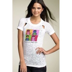 RARE Clandestine cut out T shirt